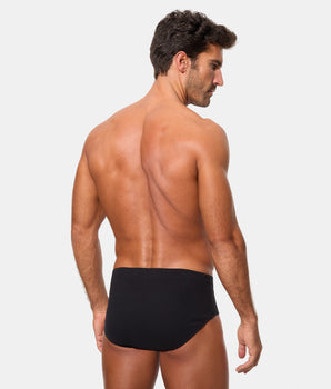 Slip Abierto Algodón 100% negro hombre