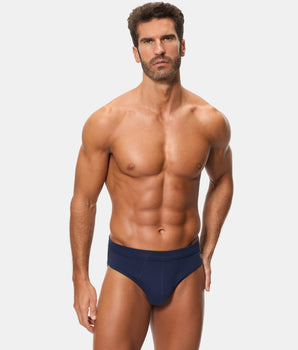 Pack 2 Slips Cerrados 100% Algodón Multipack Estilo gris y negro hombre